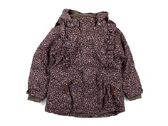 En Fant winter jacket coffee bean flower